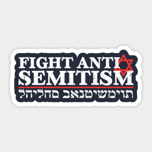 Fight Antisemitism Sticker